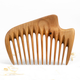Гребень для Волос ZAMAS Wood New Wave 10,5 х 7,5 х 1,1см Ручная Работа Деревянный Груша - изображение 1