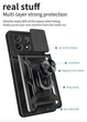 Чохол Camshield з кільцем-підставкою на Poco X6 Pro (green) - зображення 3