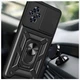 Чохол Camshield з кільцем-підставкою на Realme C67 4G (black) - зображення 3