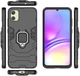 Чохол протиударний Samsung Galaxy A05 A055 (підставка кільце) Black (36134-2B) - зображення 2