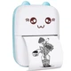 Портативний дитячий термопринтер для наклейок BAMBI CAT Mini Printer міні принтер без заливки чорнила BMP100 - зображення 13