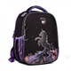 Рюкзак шкільний каркасний ортопедичний - 15 л - Єдиноріг - Yes Magic Unicorn H-100 (559543) - Чорно-бузковий - зображення 1