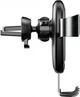 Держатель для телефона в автомобиль с беспроводной зарядкой BASEUS Metal Wireless Charger Gravity Car Mount Black WXYL-B0A - изображение 4