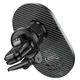 Держатель для телефона в автомобиль с беспроводной зарядкой Hoco CA91 Magic magnetic wireless 15W Max Gray - изображение 4