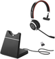 Słuchawki Jabra Evolve 65 SE Link380a UC Stereo with Charging Stand Black (6599-833-499) - obraz 1