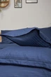Комплект постельного белья Moon&Star Детский 110х140 наволочки 2х50х70 Delfi Blue Satin Stripe (MS-830000175) - изображение 13