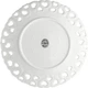 Zdobiony talerz La Porcellana Bianca Valentino porcelana 20 cm (8027549096693) - obraz 2