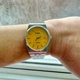 CASIO MTP-B145D-9AVEF наручний годинник жовтого та сріблястого кольору. - зображення 3
