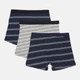 Трусы (3шт) Basic Collection M темно синий, серый 14380903465 - изображение 2