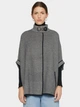 Накидка женская Parfois 170720-BK One Size Серая (5606428753662) - изображение 1