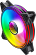 Кулер GameMax FN-12Rainbow-Q-Infinity Black - изображение 4