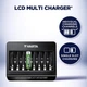 Універсальне ЗУ Varta LCD Multi Charger+ Plus (57681), AA/AAA, LCD, 8 каналів, Blister - зображення 8