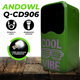 Повербанк умб 60000 mah Andowl Q-CD906X1 з usb ліхтариком дисплеєм для телефону роутера зовнішній портативний акумулятор великої ємності зелений - зображення 1