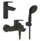 Набір змішувачів 3 в 1 для ванни Grohe QuickFix Start Black UA303301SQ чорний - зображення 7
