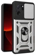 Чохол Camshield з кільцем-підставкою на Xiaomi 13T (silver) - зображення 2