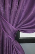 Комплект коротких штор VR-Textil Мрамор Al1 № 1301ш 130х170 см 2 шт Фиолетовый (35-0083) - изображение 3