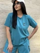Спортивный костюм женский AVRORA АЕ 182462 46-48 Голубой (ROZ6501035182) - изображение 3