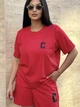 Спортивный костюм женский AVRORA АЕ 182463 46-48 Красный (ROZ6501035184) - изображение 1