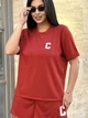 Спортивный костюм женский AVRORA АЕ 182464 46-48 Кирпичный (ROZ6501035186) - изображение 1