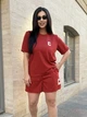 Спортивный костюм женский AVRORA АЕ 182464 46-48 Кирпичный (ROZ6501035186) - изображение 4