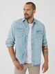 Рубашка джинсовая мужская Wrangler W5MSLW30R 3XL Голубая (8682344520943) - изображение 1