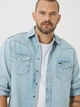 Рубашка джинсовая мужская Wrangler W5MSLW30R 3XL Голубая (8682344520943) - изображение 5