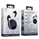 Беспроводные Bluetooth Наушники Вкладыши Acefast T9 Crystal (AIR) Earbuds Grape Черный - изображение 8