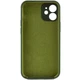 Чехол Silicone Case Full Camera Protective (AA) NO LOGO для Apple iPhone 12 (6.1") Зеленый / Cyprus Green - 00000070224_23 - изображение 2