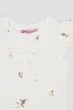 Стильний костюм з шортами для дівчинки Viollen Girl kids молочний 110 ЦБ-00248682 - изображение 3