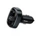 ФМ-модулятор Baseus T-Typed Bluetooth MP3/Charger with Car Holder (CCTM-01) Black - изображение 3