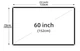Экран для проектора 60 " дюймов SOFT LIGHT 16:9 настенный портативный Стрейчевая ткань белая матовая В комплекте крепление для дома и улицы - изображение 7