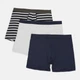 Трусы (3шт) Basic Collection L серый, синий 1438090227 - изображение 1