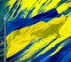Флаг Украины габардин под флагшток 90*140 - изображение 1