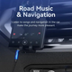 Аудіокабель Vention 3.5 мм minijack AUX TRS 3-піновий у нейлоновому обплетенні 3 м Black/ Blue (BAWLI) - зображення 4