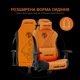 Игровое кресло Anda Seat Phantom 3 Tiger Edition PVC Size L Orange (AD18Y-14-OB-PV/C) - изображение 12