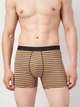 Трусы (3шт) Basic Collection L черный в полоску, серый меланж, бежевый в полоску 1438090414 - изображение 3