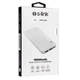 Внешний зарядный аккумулятор Power Bank S-Link 10000mAh Белый - изображение 5