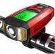Аккумуляторный велофонарь + звонок + велокомпьютер AS0808 XPG+2LED(yellow)+COB(red) micro USB - изображение 1