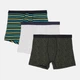 Трусы (3шт) Basic Collection L черно зеленый, серый 14380928302 - изображение 1