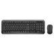 Комплект (клавиатура, мышь) беспроводной Promate ProCombo-6 Black - изображение 1