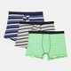 Трусы (3шт) Basic Collection XL сине салатовый, серый 14380929514 - изображение 1
