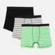 Трусы (3шт) Basic Collection M серый, салатовый, черный 14380929515 - изображение 1