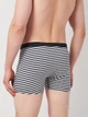 Трусы (3шт) Basic Collection XXL темно синий, салатовы в полоску, сине серый меланж 14380929563 - изображение 4