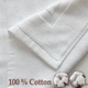 Полотенца для ног Lovely Svi хлопок/махра – 50 x 80 см – Белый - изображение 3