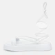 Женские сандалии кожаные Ashoes Wt/0159 39 25 см Белые (ROZ6501004688) - изображение 3