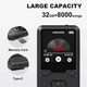 MP3 плеєр SWOFY MINI Lossless А3 - 32GB, Bluetooth 5.0, з клипсою, FM, крокомір - зображення 4