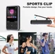 MP3 плеєр SWOFY MINI Lossless А3 - 32GB, Bluetooth 5.0, з клипсою, FM, крокомір - зображення 6