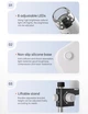 Электронный USB Микроскоп с LCD экраном 50-1000х кратный зум - изображение 4