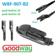 Адаптер щітки склоочисника GoodWay для щіток серії WBF-907, push button 16/19mm (WBF-907-B2) - зображення 1