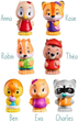 Figurki Klorofil Timber Tots Charaters 7 szt (3056567003050) - obraz 4